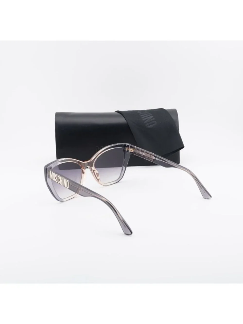 Moschino MOS155/S 0MQE 9O Cat Eye Sunglasses - Grey